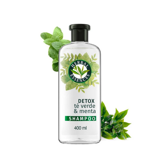Shampoo Té Verde y Menta Herbal Essences, 400ml