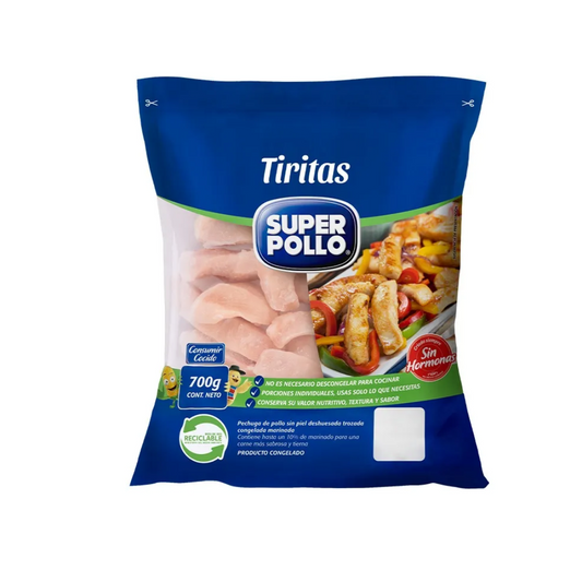 Tiritas de Pollo Super Pollo, 700g