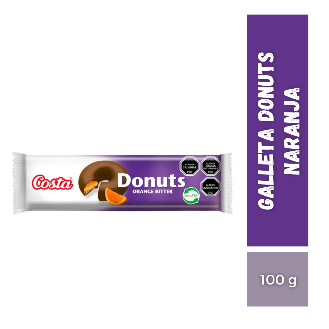 Galleta Donuts Naranja