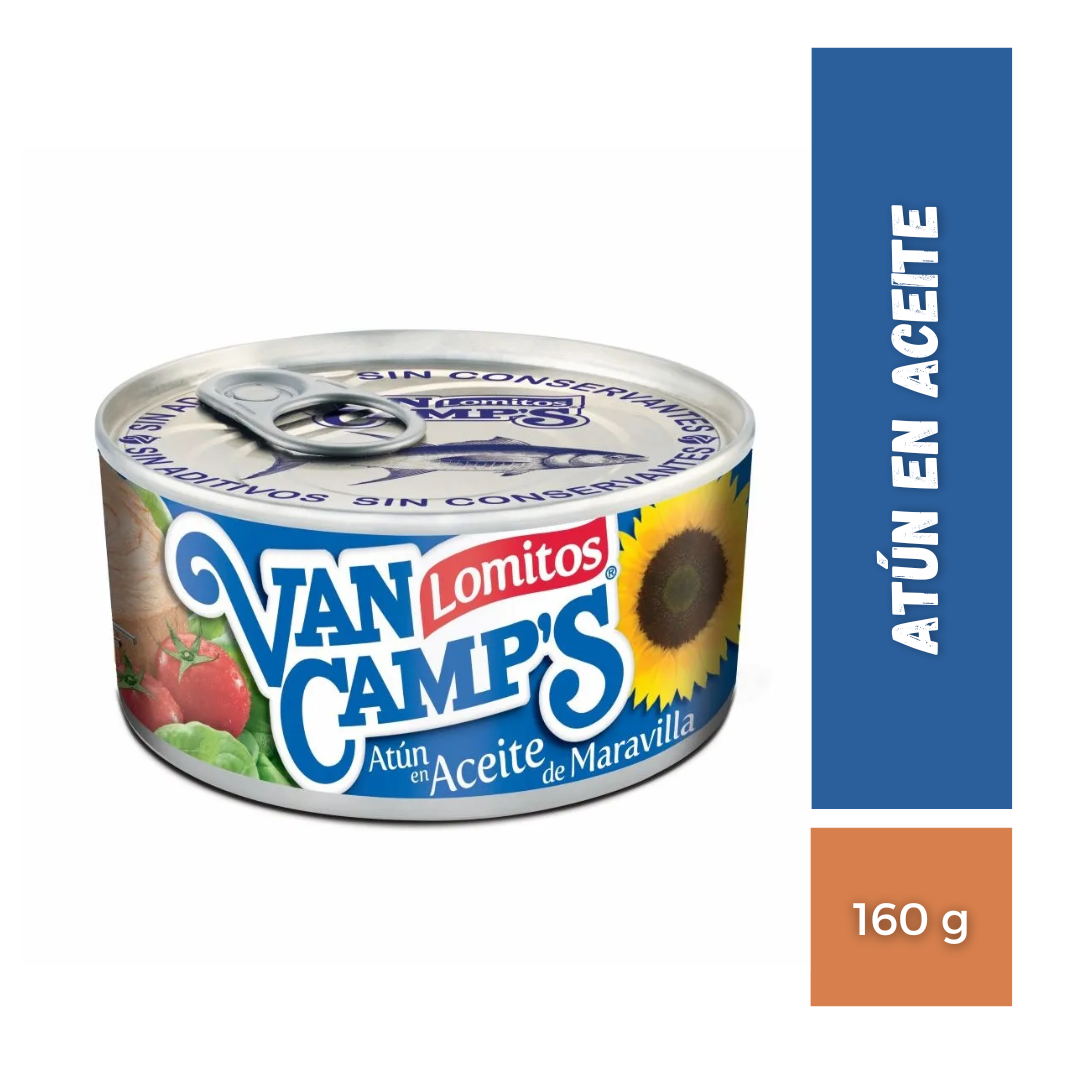 Atún Van Camp's en Aceite, 160g