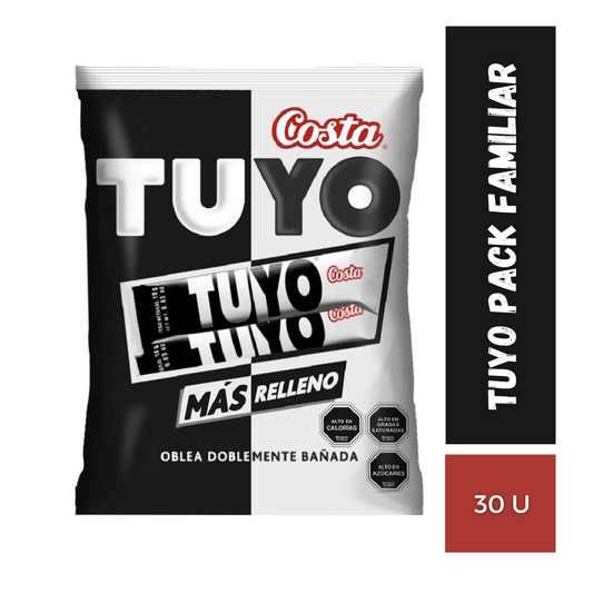 Snack Oblea Tuyo, 30u