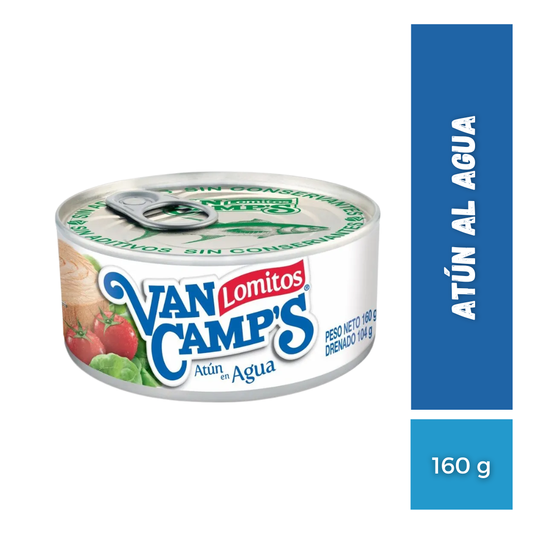 Atún Van Camp's al Agua, 160g