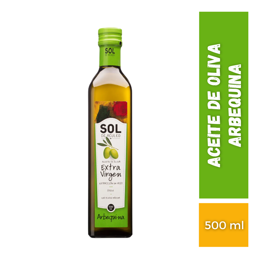 Aceite de Oliva Sol de Aculeo, 500ml