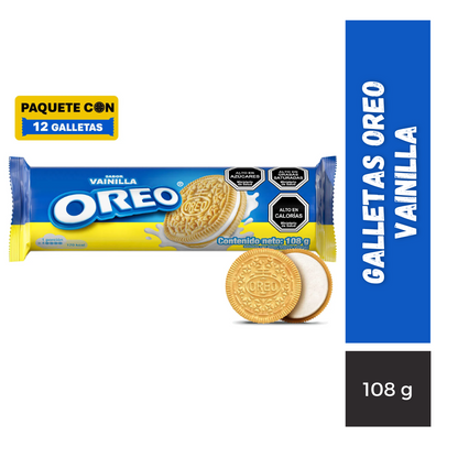 Galletas oreo vainilla