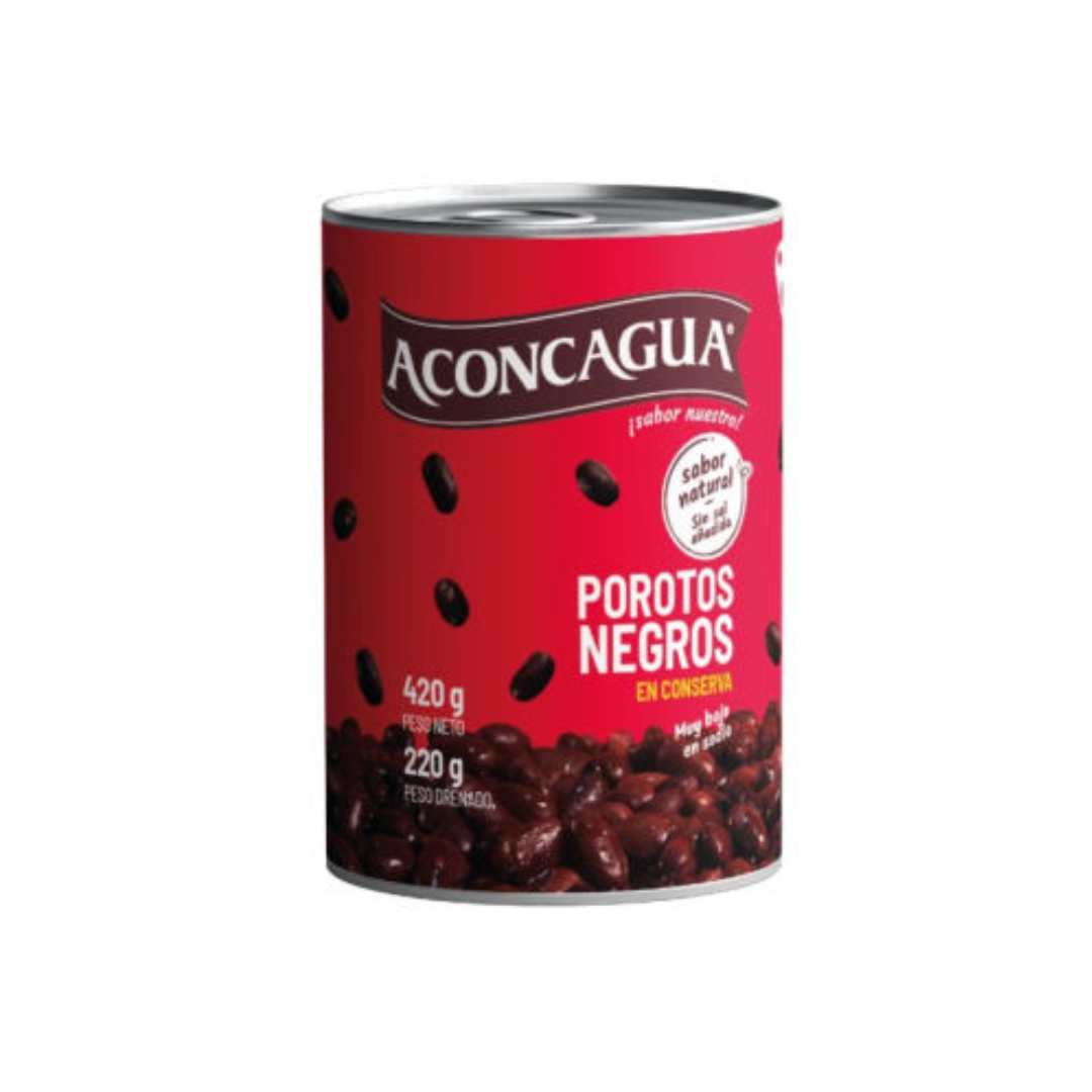 Porotos Negros 420g Aconcagua