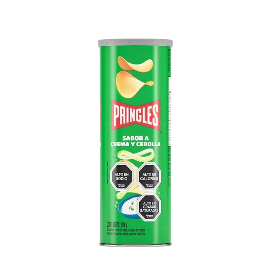 Papas fritas sabor crema y cebolla Pringles