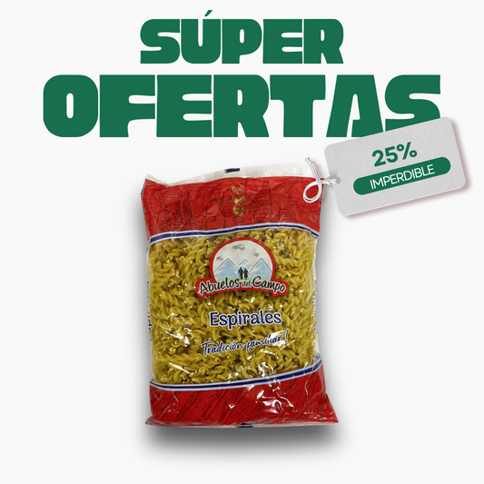 Espirales Abuelos del Campo, 400g