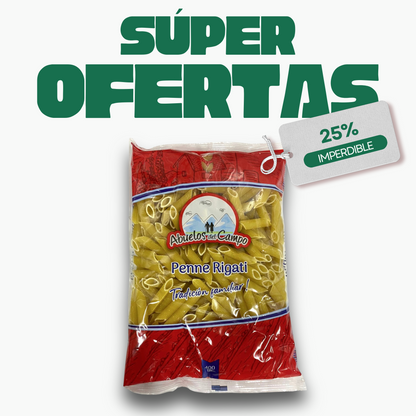 Penne Rigati Abuelos del Campo, 400g