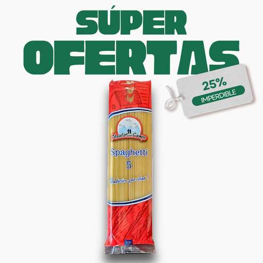 Spaghetti nº5 Abuelos del Campo, 400g