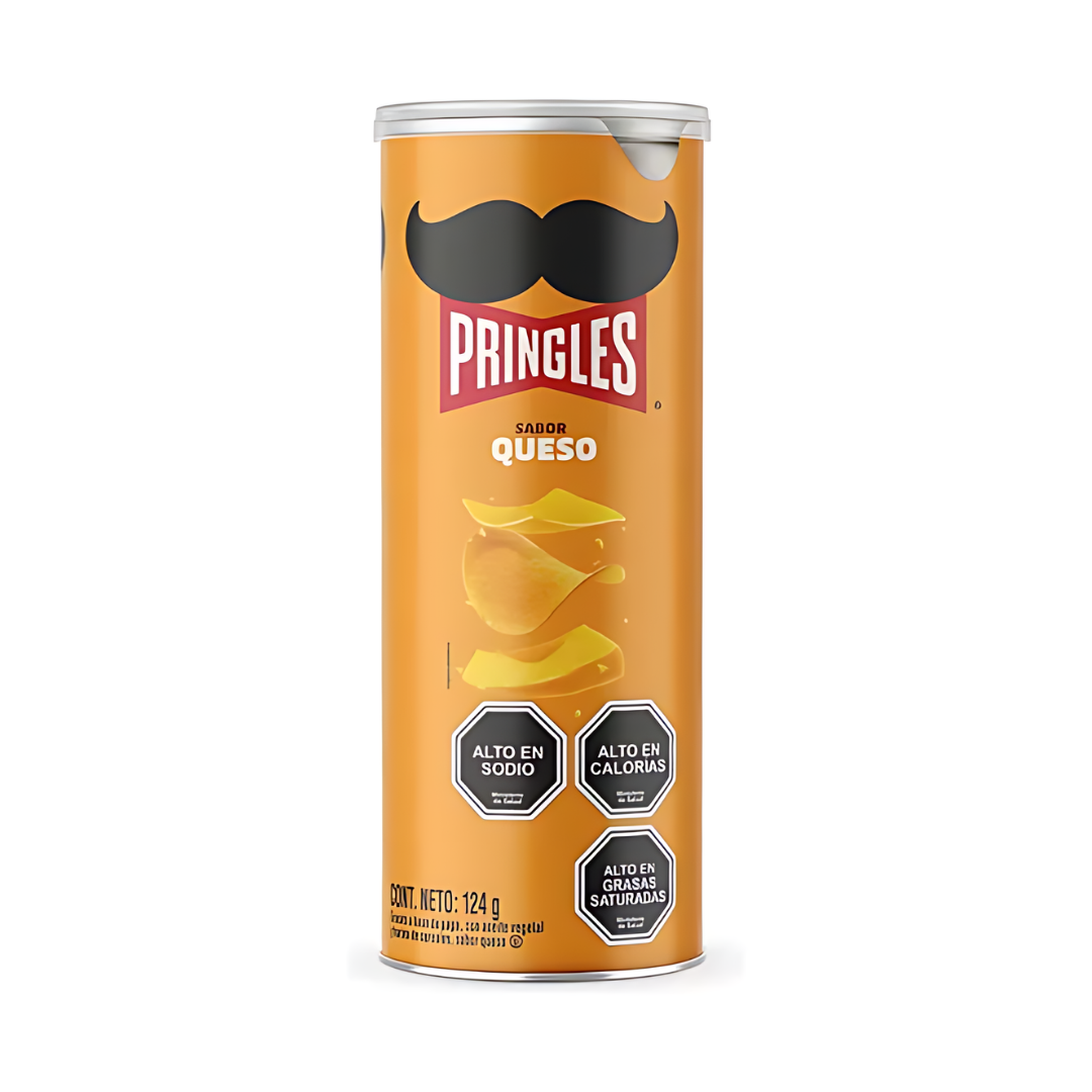 Papas fritas sabor queso Pringles