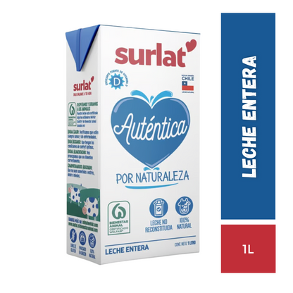 Leche Entera Surlat, 1L
