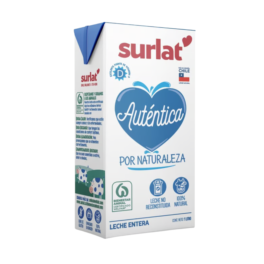 Leche Entera Surlat, 1L