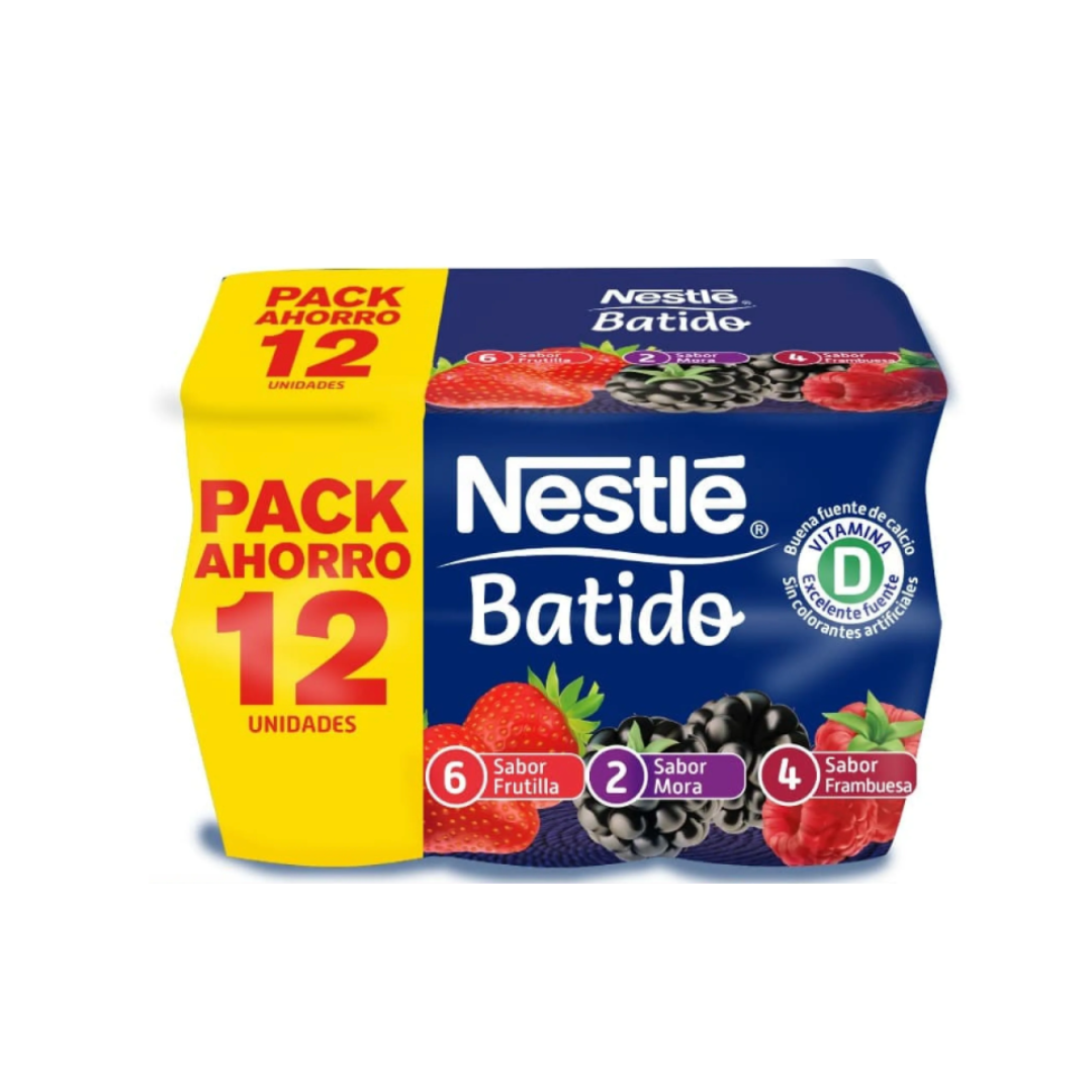 Yogurt Nestlé Berries Pack 12