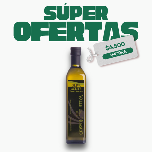Aceite Oliva 1L Valle del Huasco