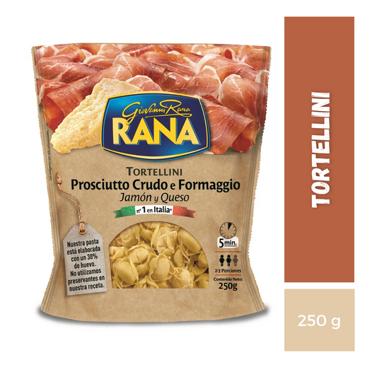 Tortellini Jamón Queso 250g