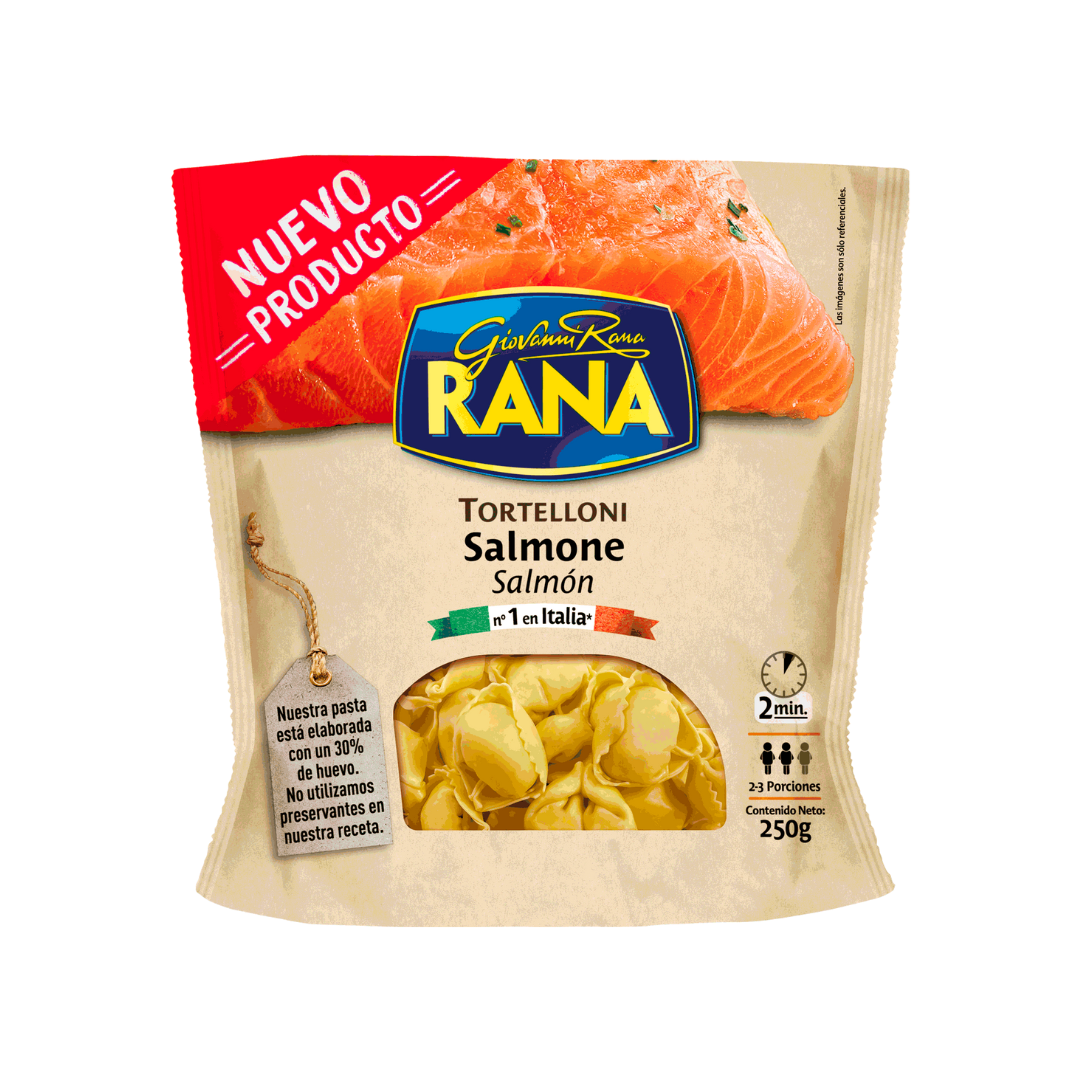 Tortelloni Salmón 250g