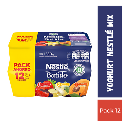 Yogurt Nestlé Mix Pack 12