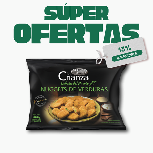 Nugget de verdura 400g La Crianza