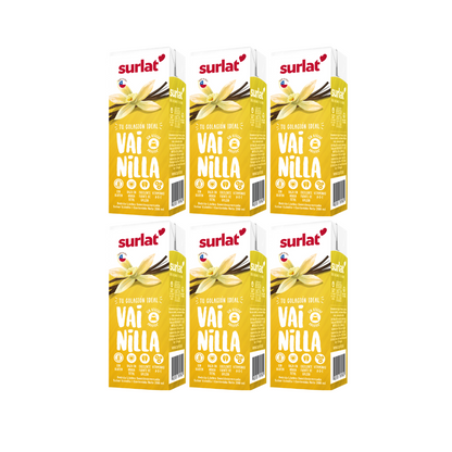 Bebida láctea vainilla pack 6 Surlat