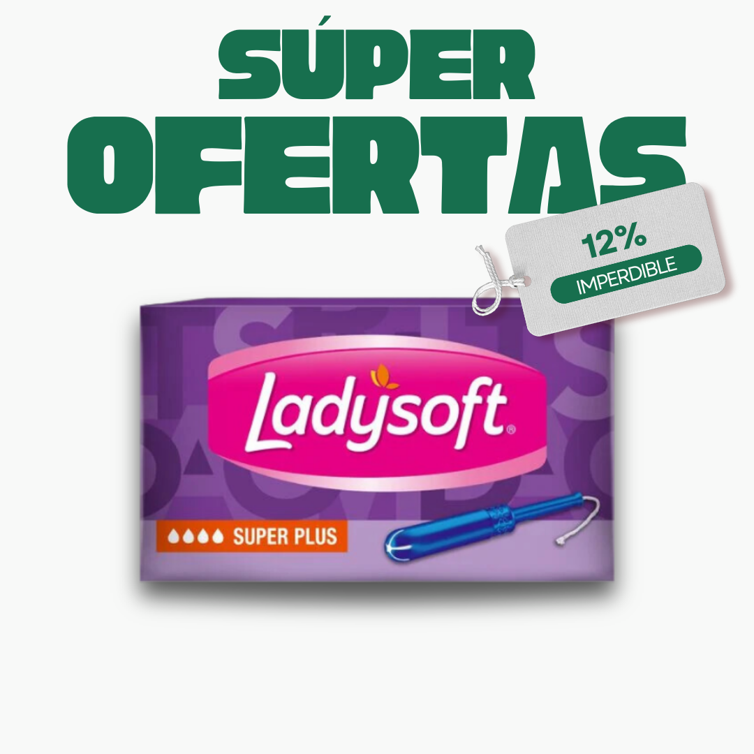 Tampones Ladysoft Super Plus 8u