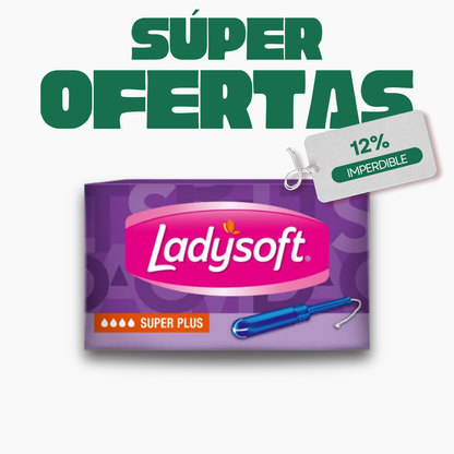 Tampones Ladysoft Super Plus 8u