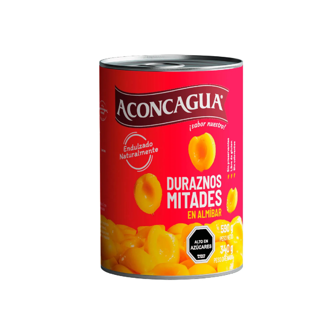 Durazno en mitades Aconcagua