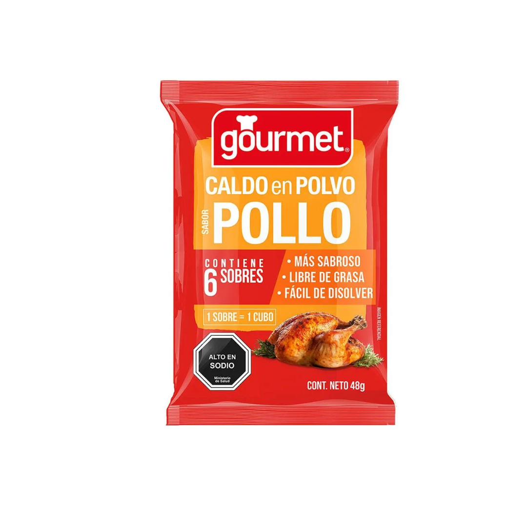 Caldo sabor pollo