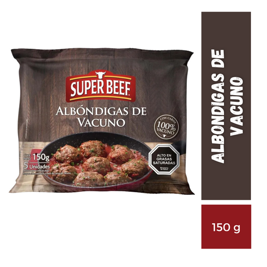 Albondigas de vacuno Superbeef