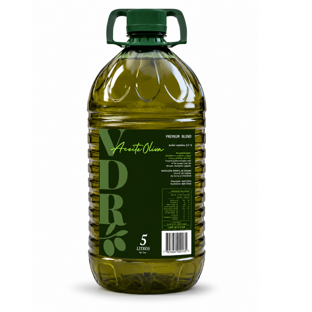Aceite De Oliva VDR Premium Blend, 5L