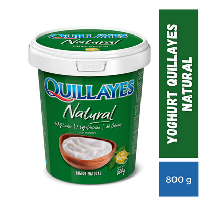 Yogurt Quillayes Natural, 800g