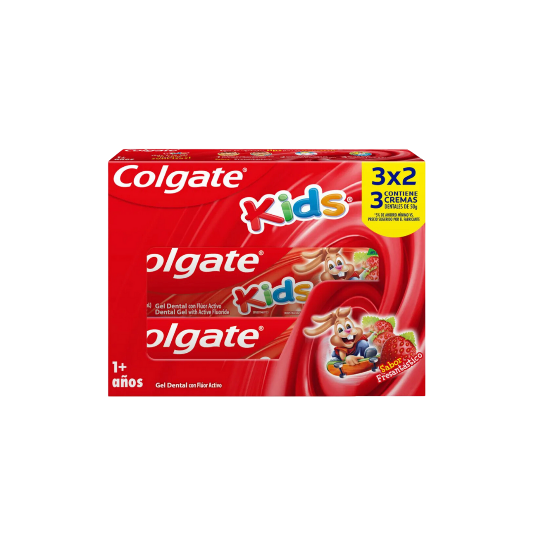 Colgate Kids pack x3 50g