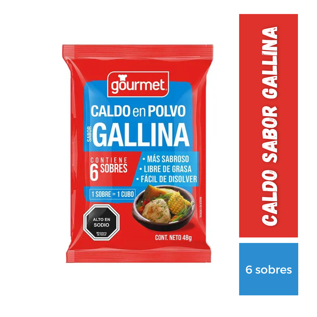 Caldo sabor gallina