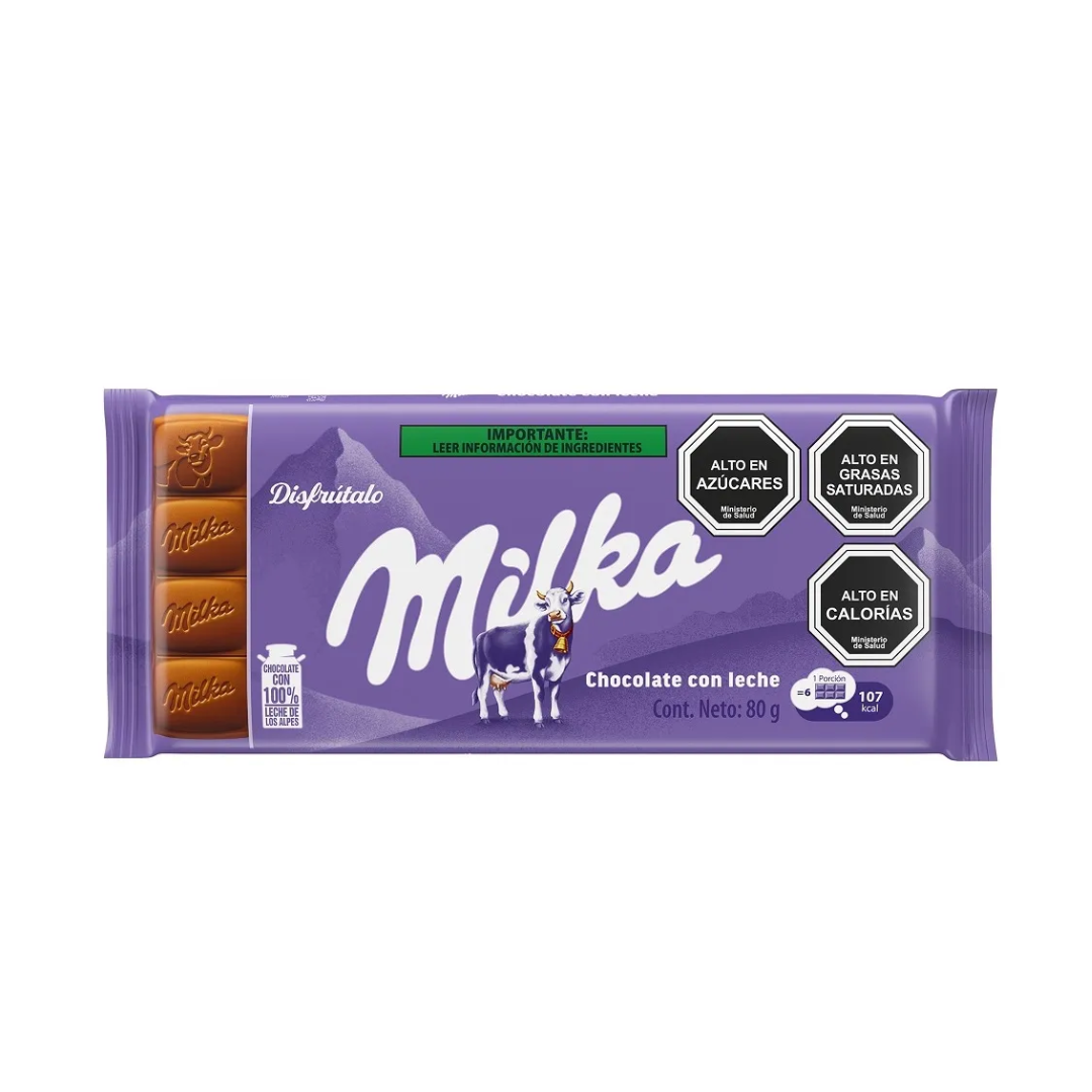 Milka leche alpine 80g