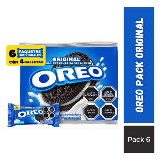 Oreo Original pack 6, 216g