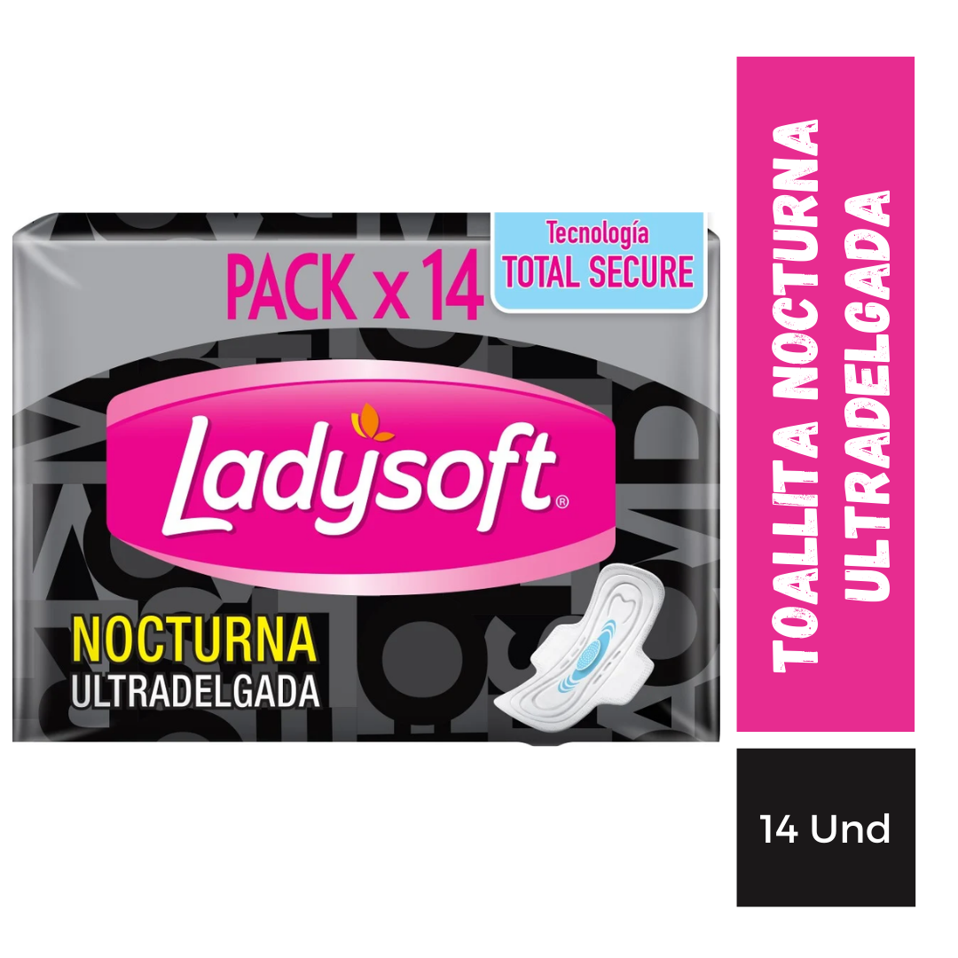 Toalla Femenina Ladysoft nocturna 14u