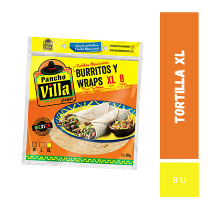 Tortillas Pancho Villa XL
