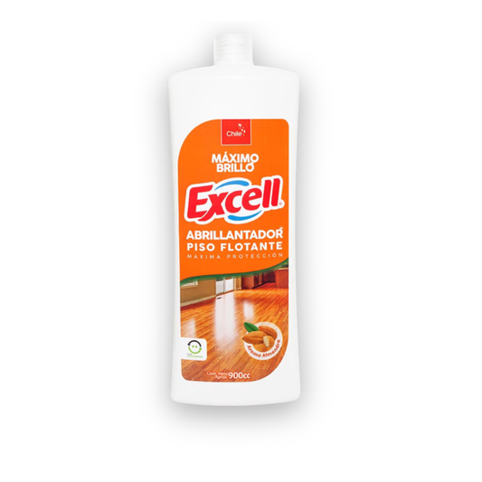 Abrillantador Piso Flotante Almendra Excell, 900cc
