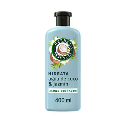 Acondicionador Agua De Coco & Jazmín Herbal Essences, 400ml