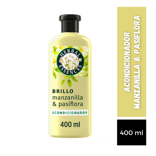 Acondicionador Manzanilla & Pasiflora Herbal Essences, 400ml