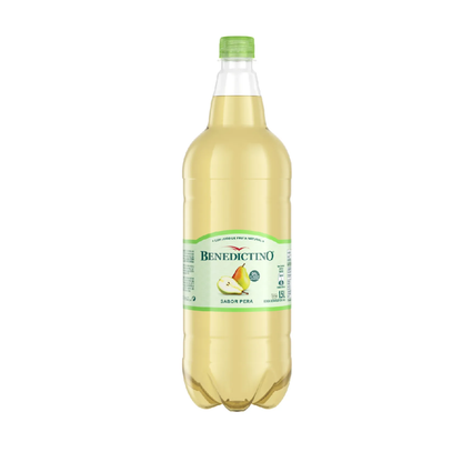 Agua Con Sabor Pera Benedictino, 1.5L