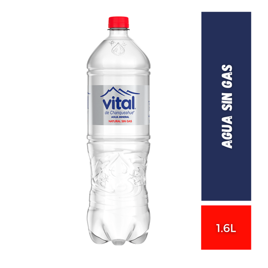 Agua Mineral Vital Sin Gas, 1.6L