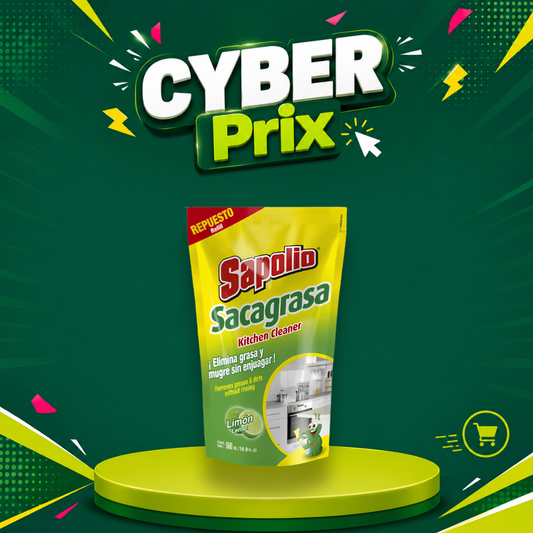Antigrasa Sapolio Recarga Cítrico, 500ml