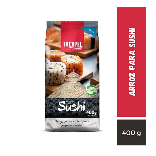 Arroz Para Sushi Tucapel, 400g
