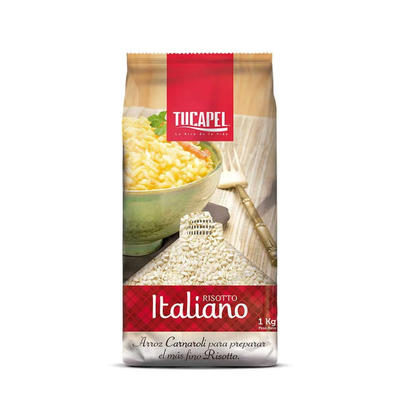 Arroz Rissoto Italiano Tucapel, 1Kg