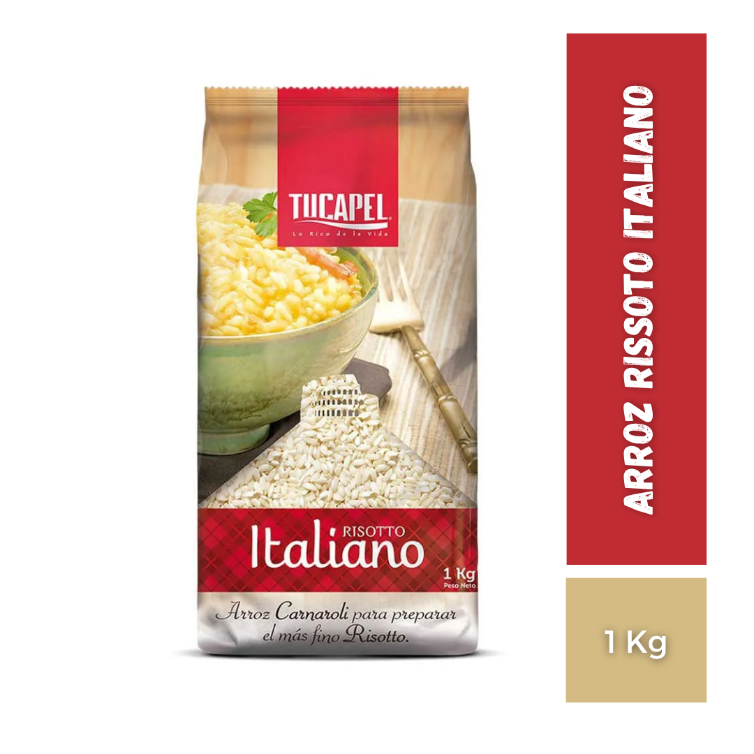 Arroz Rissoto Italiano Tucapel, 1Kg