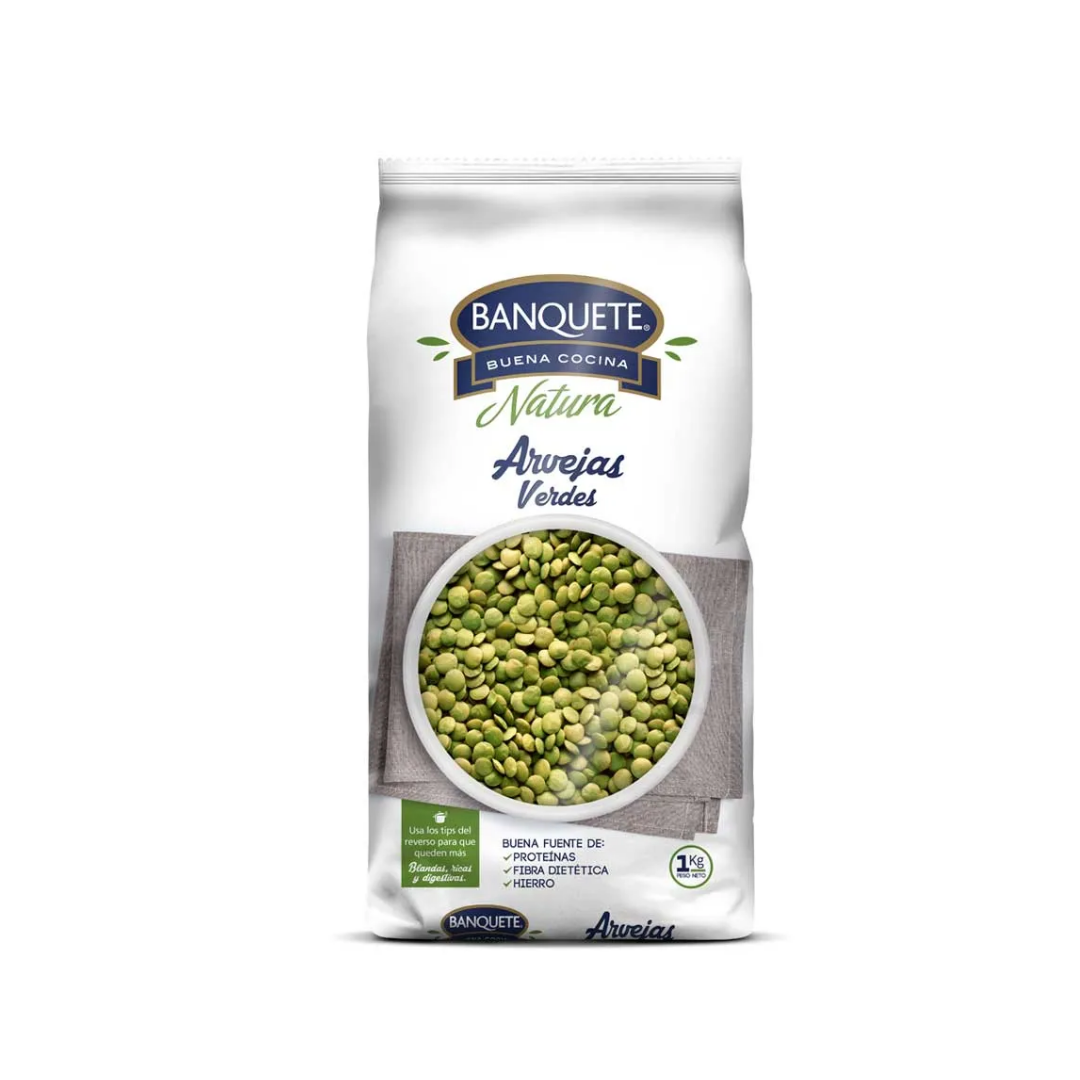 Arvejas Partidas Banquete, 1Kg