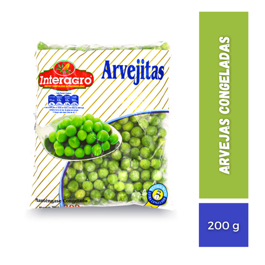 Arvejas Congeladas, 200g