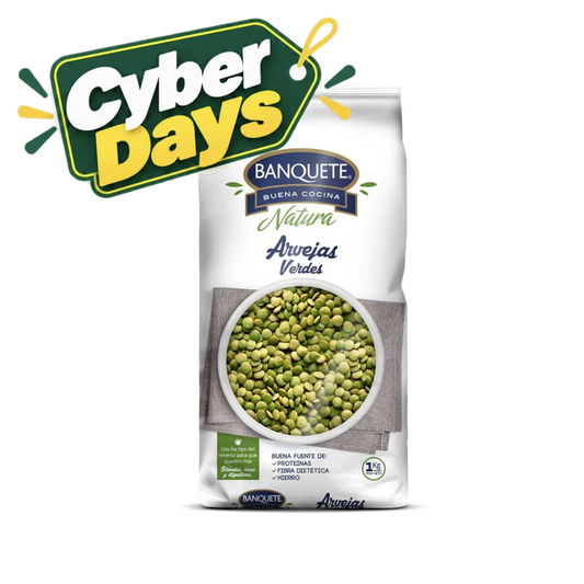 Arvejas Partidas Banquete, 1Kg - Cyber Days
