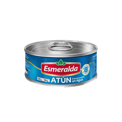 Atún Al Agua Desmenuzado Esmeralda, 160g