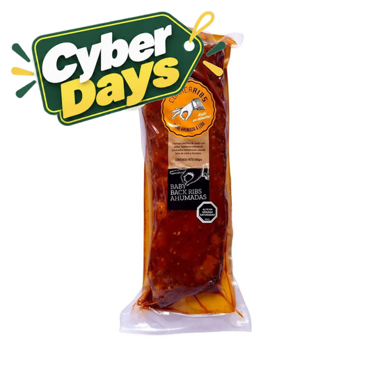 Baby Back Ribs Ahumadas Curacaribs, 600g - Cyber Days